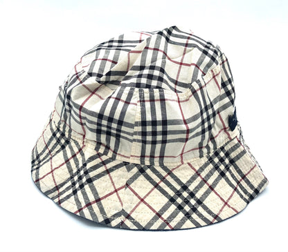 Burberry classic fisherman hat in used denim fabric