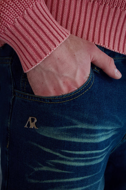 AR LASER PANTS DENIM