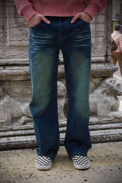 AR LASER PANTS DENIM