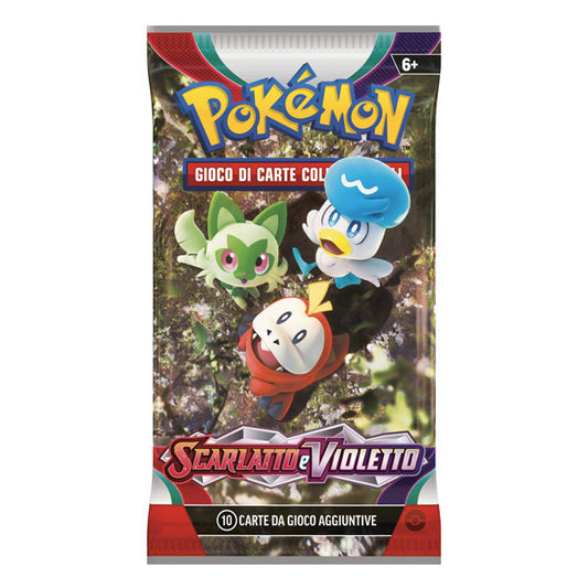 Pokèmon Pack sigillato Scarlatto e Violetto 10 carte IT