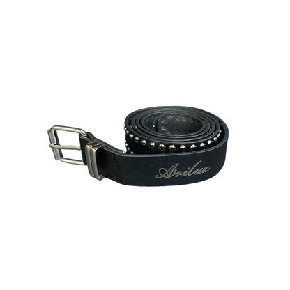 AR BELT BLACK STUDDED