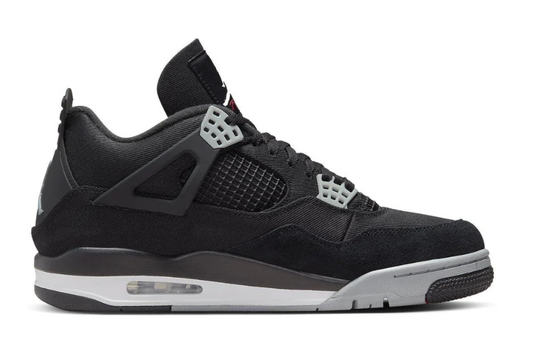 Air Jordan 4 Black Canvas SE