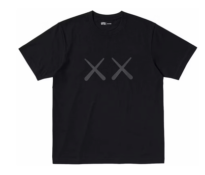 Kaws x Uniqlo Warhol Black Graphic