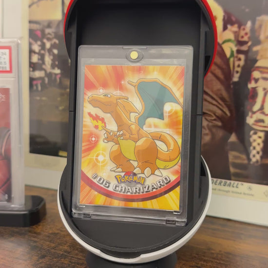 espositore porta carte in 3d pokèmon collezionabile pokèball